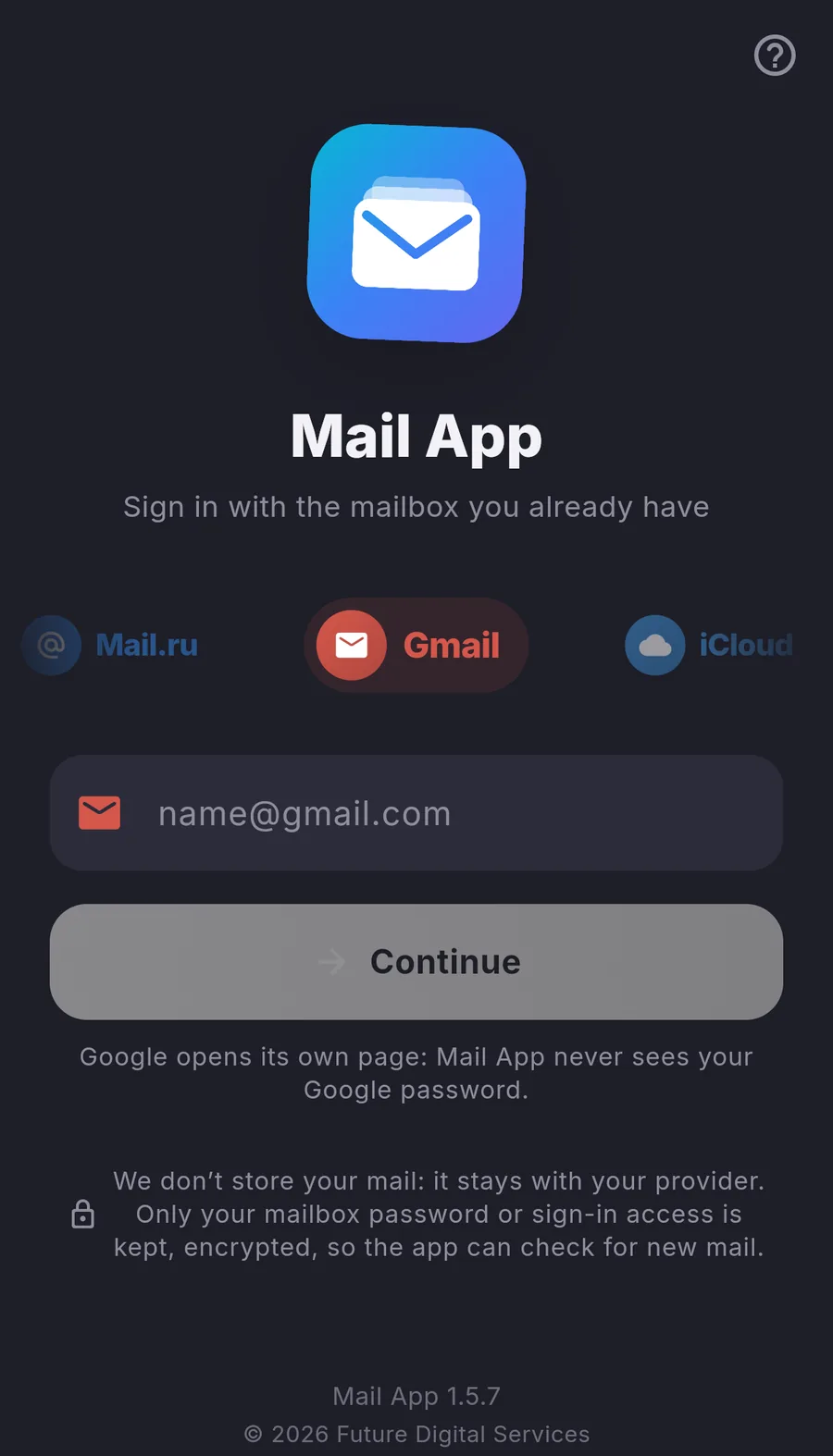 Mail by FUDISE